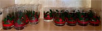 Vintage Christmas Libbey Holly Rocks