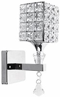 Crystal Wall Sconce Lighting Fixture Full Spectrum