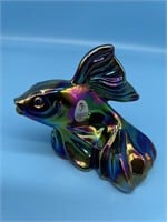 Fenton Carnival Glass Koi/gold Fish