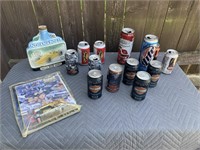 MISC RACING LOT INDY 500 DECANTER ETC