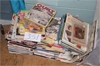 HUGE LOT QUILTING MAGAZINES