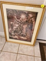 NICE GOLD FRAME PICTURE