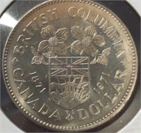 Uncirculated 1971, British Columbia Canadian