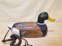 Vintage Duck Telephone Landline Pushbutton
