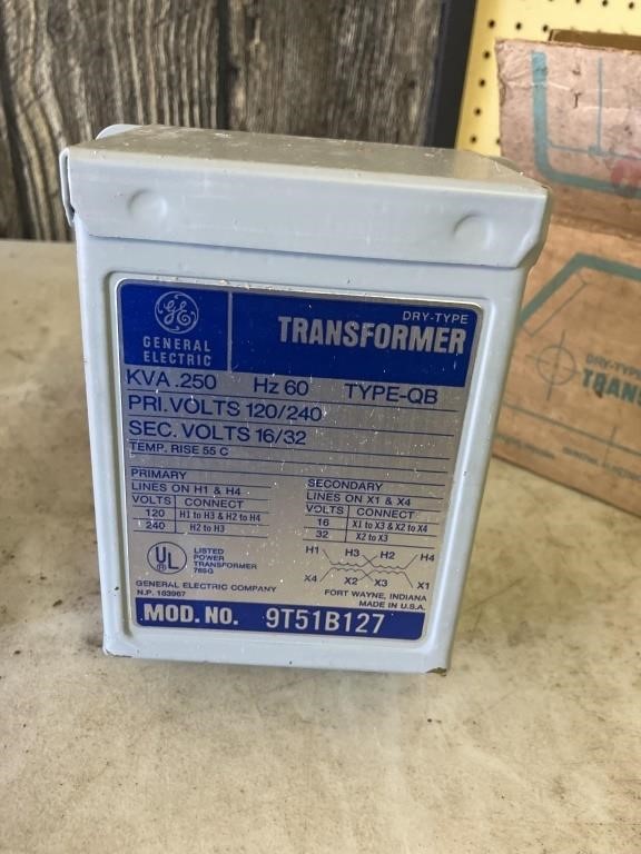 General Electric Dry-Type Transformer