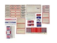 Vintage U.S. Postal Service Sticker Collectibles