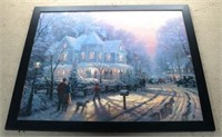 Thomas Kinkade Framed Puzzle