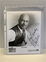 8x10 Montel Williams Autograph 1997