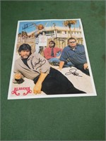 Alabama autographed photo 8.5 x 10.5