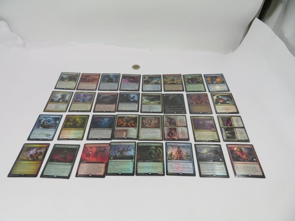 32 cartes Magic The Gathering rare avec HOLO