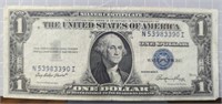 Silver certificate 1935 $1 banknote