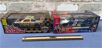 (2X) DIE CAST CARS - 1 RACING CHAMPIONS