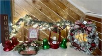 HUGE LOT OF CHRISTMAS DECORATIONS