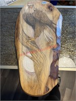 Eagle Art on wood (backhouse)