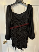 Fashion Nova Black Dress Size Medium
