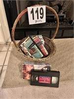 Basket With  Videos