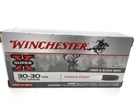 (20) Rounds 30-30 Winchester 170 Gr PowerPoint