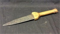 Indian Dagger with Wooden Handle