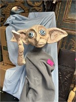 VINTAGE PAPER MACHE DOBBY / HARRY POTTER ART AS IS