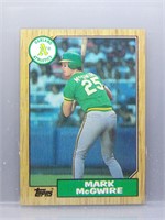 Mark McGwire 1987 Topps Rookie