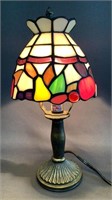 Colorful Stained Glass Table Lamp