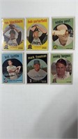 1959 Topps Lot of 6