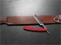 Hen & Rooster Blue Bone Razor Knife