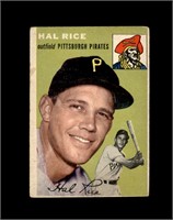 1954 Topps #95 Hal Rice P/F to GD+