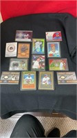 Sports cards - game used and insert card lot -