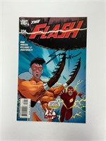 Autograph COA Flash #234 Comics