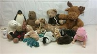 Lot Of Stuffed Animals & Animated Fisher Price