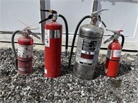 4 Fire Extinguishers