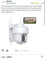 NETVUE Outdoor Security Surveillance Camera