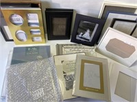 Lot of picture frames some NOS new - some  with