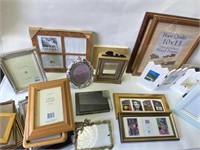 Large Lot of picture frames unique and different