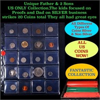 Unique Father & 2 Sons US ONLY Collection,The kids