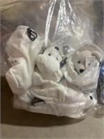 12 count white Mark McGuire collectible teddy