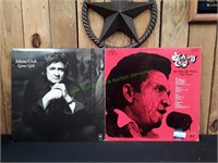 (2) Johnny Cash Vinyl Albums