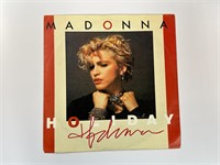 Autograph COA Madonna 7" Vinyl