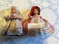 2 Nancy Ann Storybook Dolls