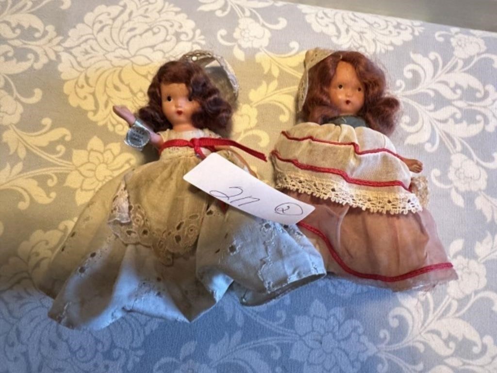 2 Nancy Ann Storybook Dolls