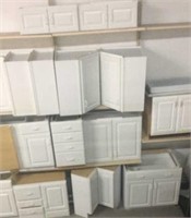 White Kitchen Cabinet Set YAA
