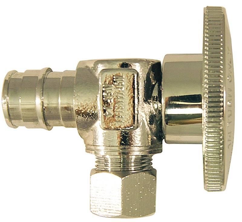 1/2 in. Chrome-Plated Brass PEX-a Expansion Barb X
