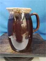 Hull pottery and company brown drip Ware p