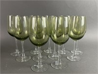 New Pier 1 Olive Wine Goblets