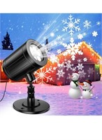 (New) Holiday Snowflake Projector Light, YAZEKY