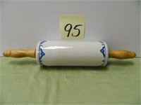 Western Stoneware Colonial Crock Rolling Pin w/