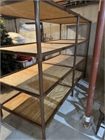 Large plastic shelving unit.