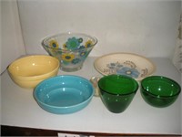 Glass and Ceramic Bowles