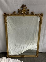 THE RED LION SHOP GOLD TONE ORNATE FRAMED WALL